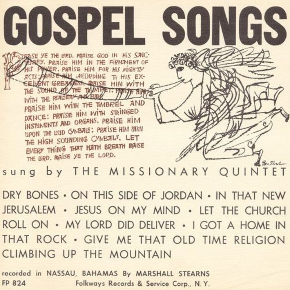 The Missionary Quintet - Gospel Songs  CD